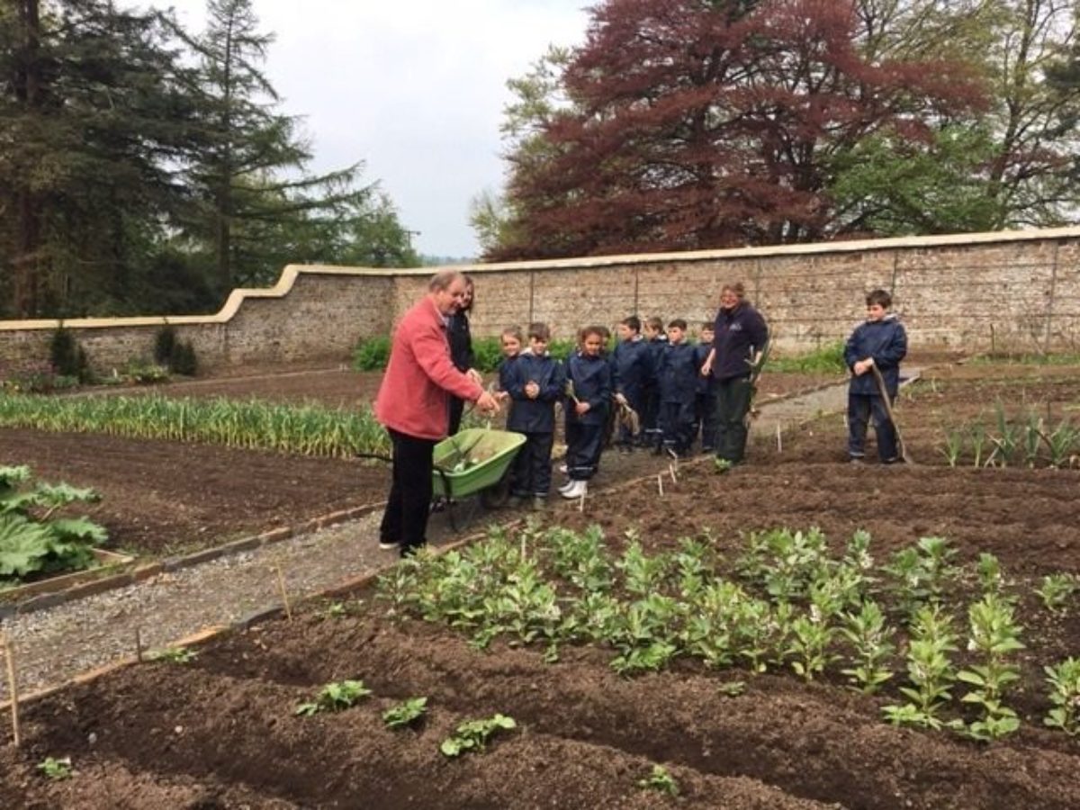 Visiting Nethercott House for Farms for City Children - Michael Morpurgo